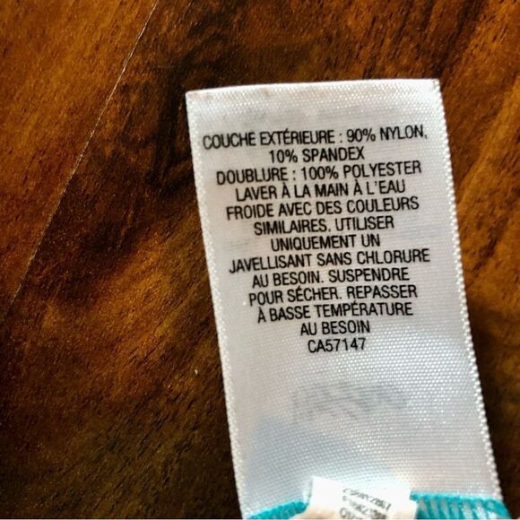 Mossimo Turquoise Bikini Push-up Swim Top Size Small - Picture 5 of 6